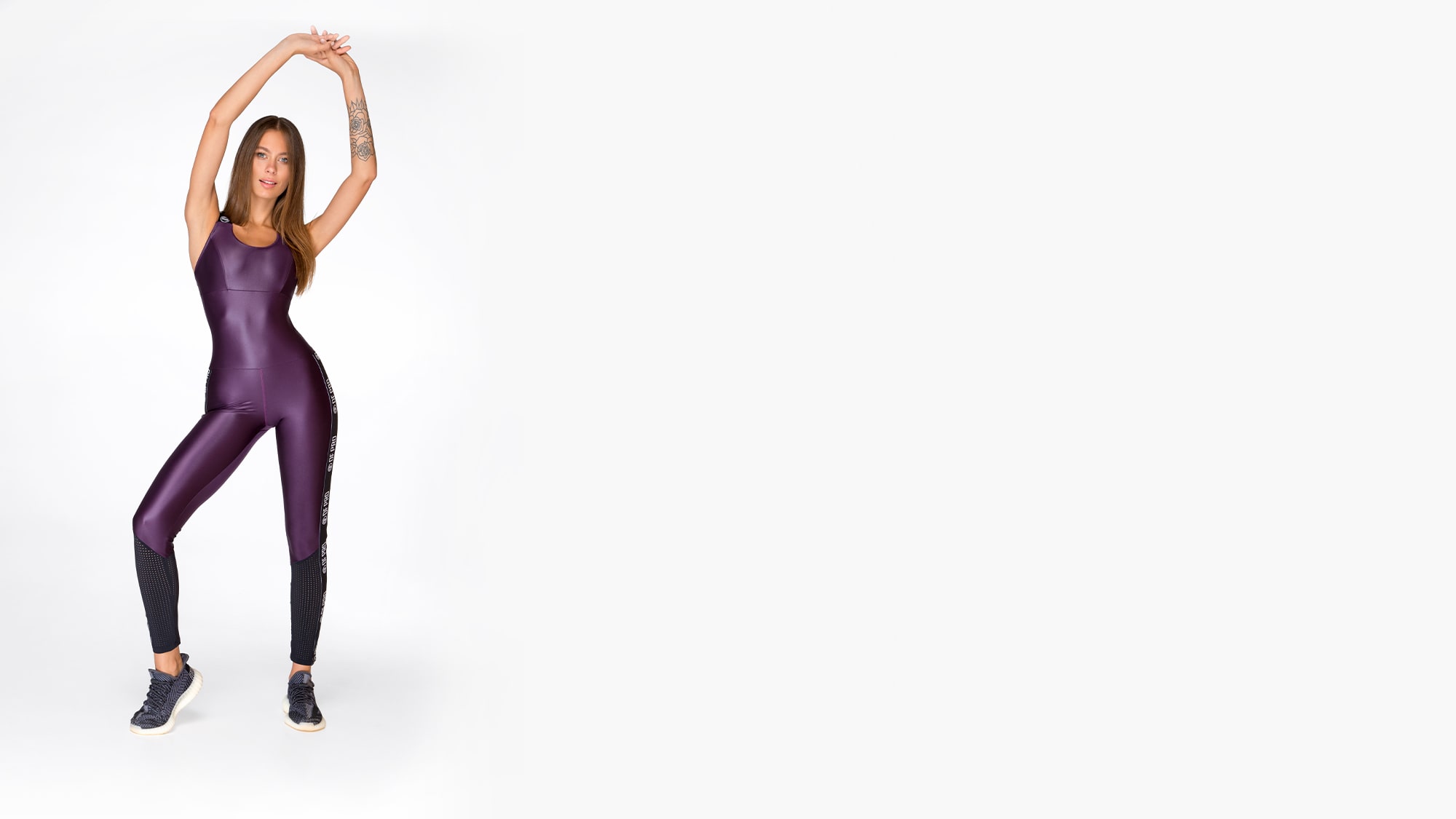New Perform Pro Purple Jumpsuit