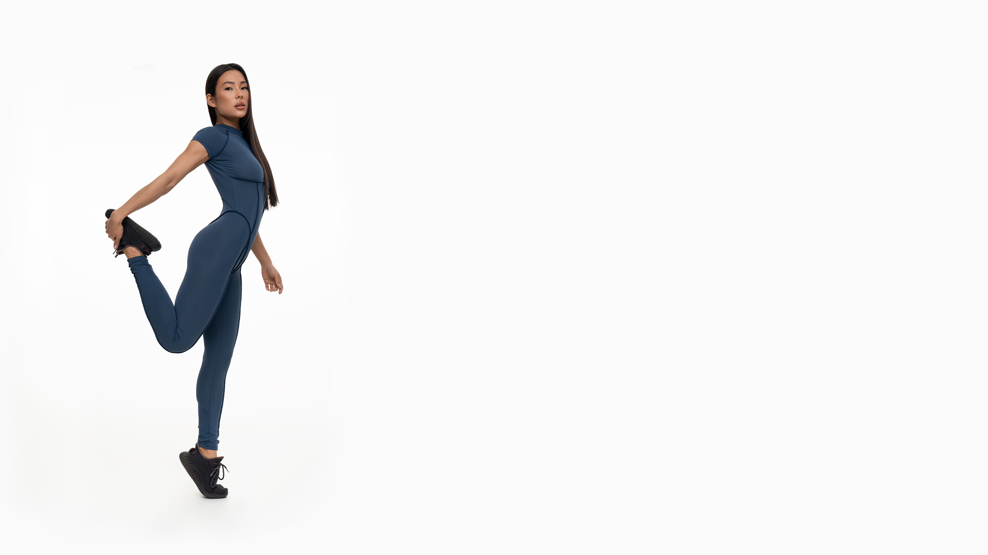 Majestic Cobalt Sports Jumpsuit