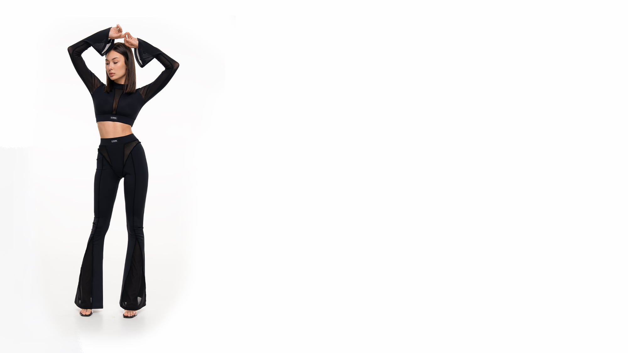 Passion Black Longsleeve Top 