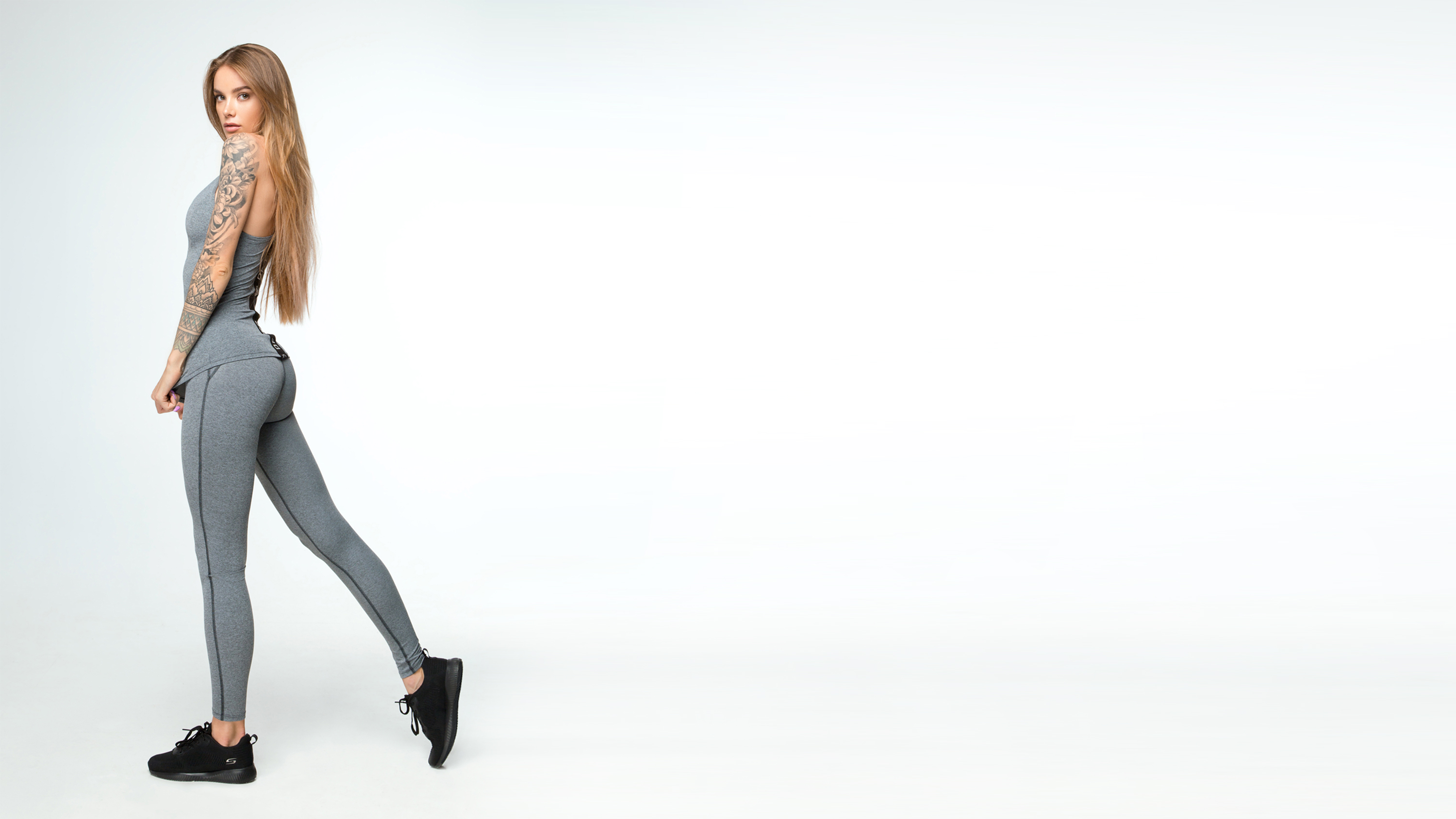 Pro Fitness Grey Leggings 
