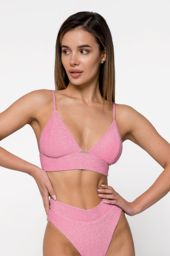 Топ Glam Lurex Rose