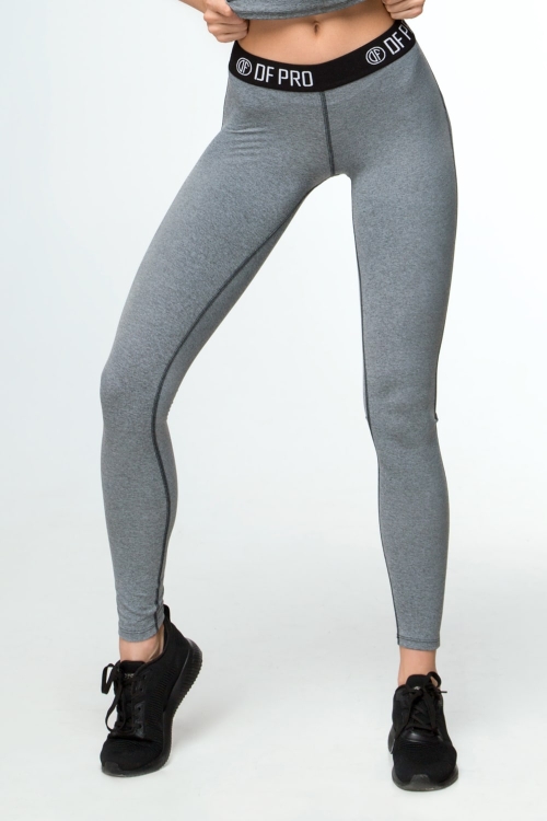 Leggings Pro Fitness Grey leggings designed for fitness in leggings for fitness from df
