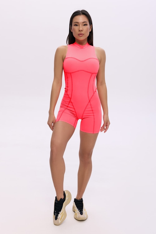Bloom Matcher Chili Fire Short Jumpsuit