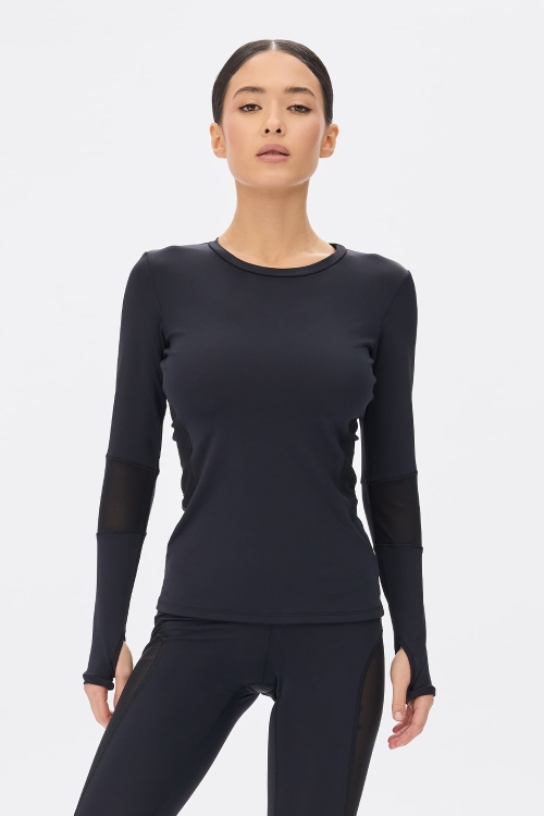 Glitter LONGE SLEEVE TOP