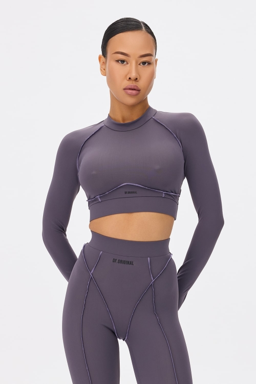 Majestic Plum Longsleeve Top