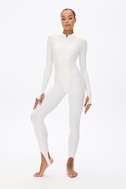 Premiere White Thermal Jumpsuit