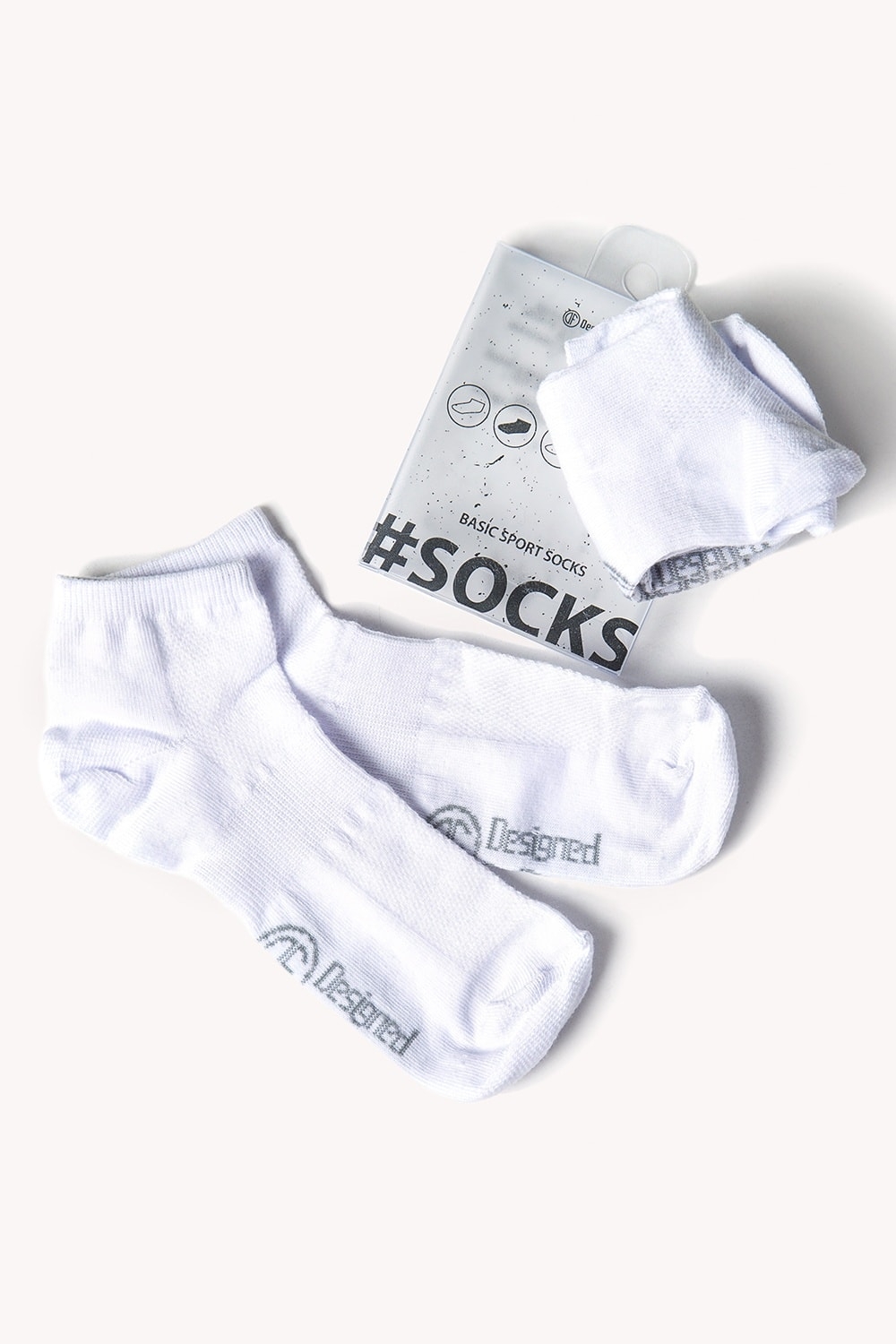 Спортивные носки DF White носки женские designed for fitness носки женские брендовые носки от df