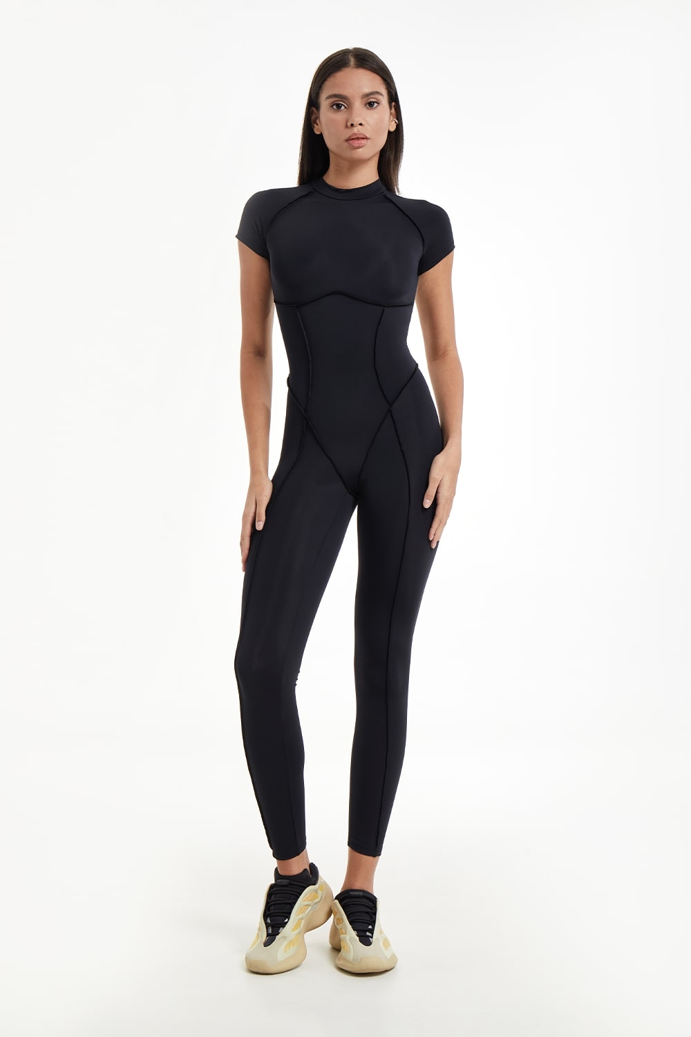 Majestic Black Jumpsuit
