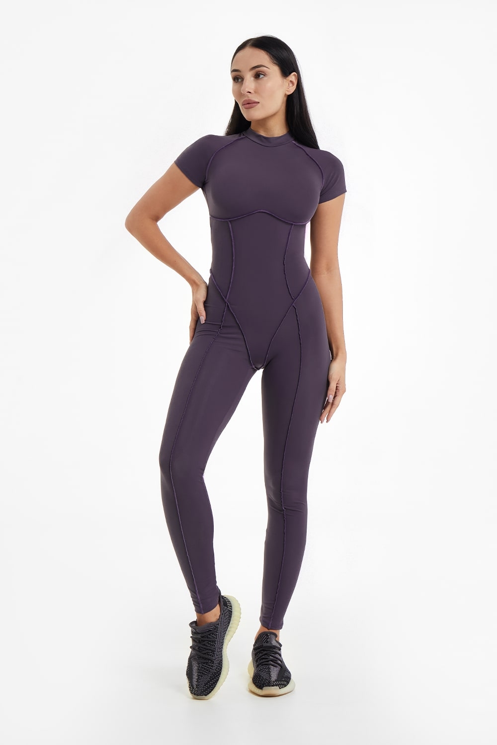 Majestic Plum Jumpsuit