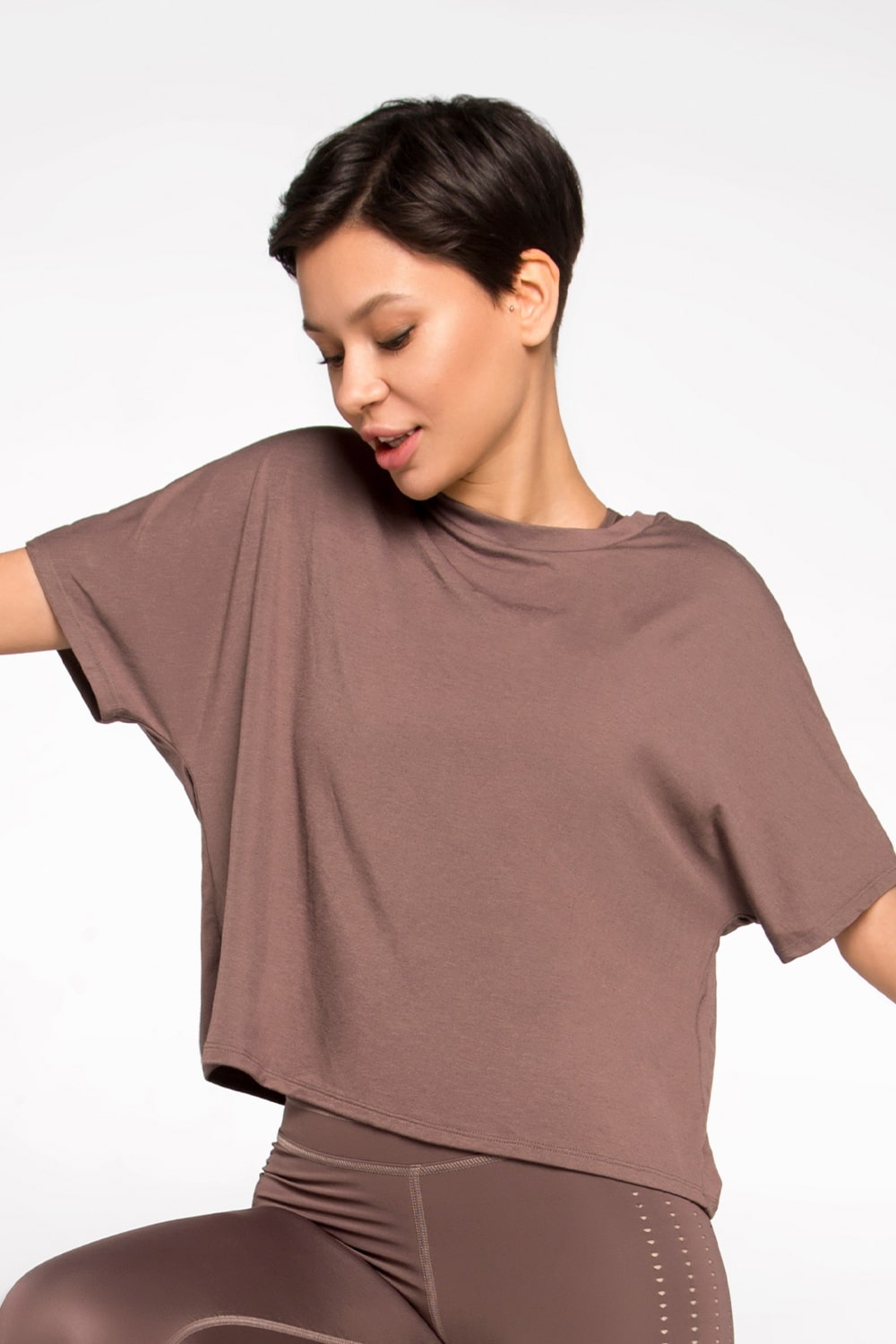 DF Original Oversize Long Nude T-shirt